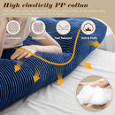 Activance Large Triangular Headboard Wedge Bed Rest Reading Pillow Backrest - Brand New