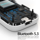 AISIDRA AIRPLANE BLUETOOTH 5.3 ADAPTER BLUETOOTH TRANSMITTER AD-BA200 - WHITE - Like New
