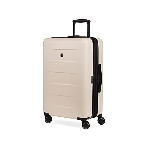 SWISSGEAR 8020 ECLIPSE HARDSIDE LUGGAGE SPINNER WHEELS CHECKED-MEDIUM 24-INCH - Brand New