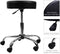 Alera ALEUS4716 275 lbs Capacity Adjustable Height Lab Stool - Black/Chrome Like New