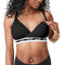 BRAVADO DESIGNS WOMEN'S PADDED NURSING BRA - SIZE: WOMEN L - BLACK - Like New
