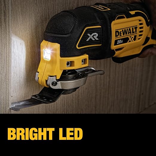 DEWALT 20V Max XR Oscillating Multi-Tool Tool Only DCS356B - BLACK/YELLOW - Like New