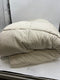NESTL 102X90 KING DOWN ALTERNATIVE COMFORTER - BEIGE/GRAY - Like New