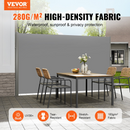 VEVOR RETRACTABLE SIDE AWNING - GRAY 63X118 INCH - Brand New