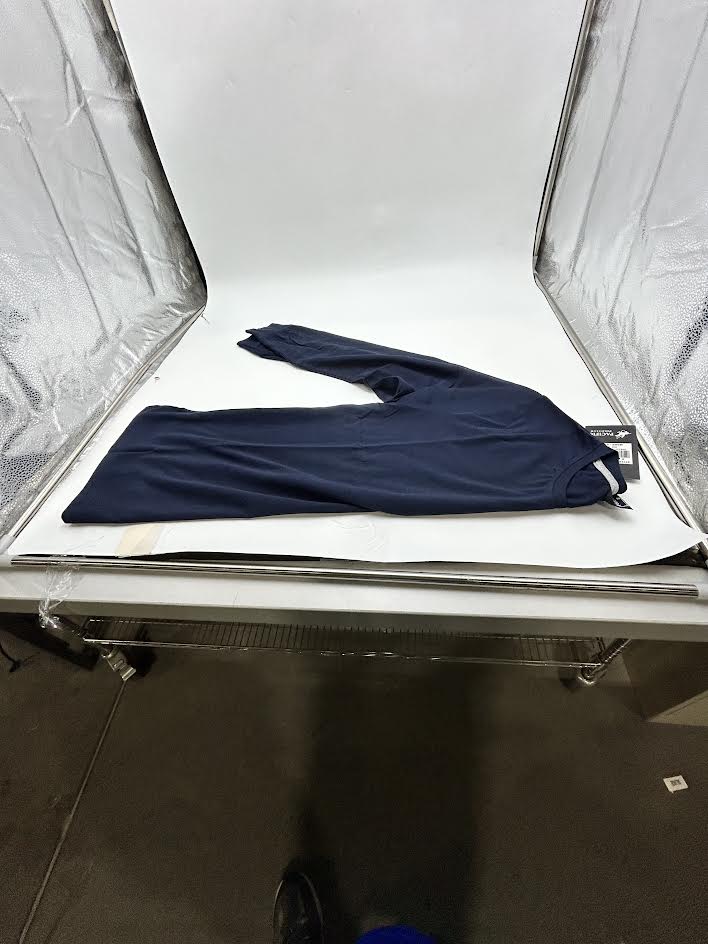 PACIFIC POLO CLUB MEN'S POLO CLUB SHIRT SLEEVES - SIZE: MEN S - NAVY - Brand New