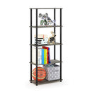 Furinno TURN-N-TUBE Storage Shelves, 5-Tier Professional blanc-rouge - Like New