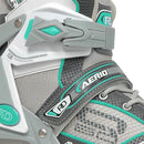 ROLLER DERBY AERIO Q-60 WOMEN'S INLINE SKATES SIZE WOMEN 6 MINT - Like New