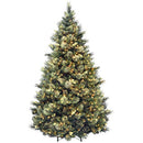 NATIONAL TREE CAROLINA PINE 7.5 FOOT HOLIDAY PRELIT CHRISTMAS TREE METAL STAND - Like New