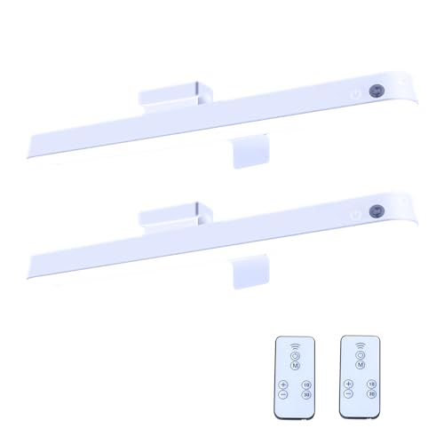 YIMAXPS 2-PACK 16INCH PICTURE LIGHT BATTERY OPERATED LED LIGHTS 2-UP-CT-WHITE - Like New