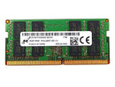 MICRON 16GB SO-DIMM DDR4 DUAL 2RX8 PC4-19200 2400MHZ MEMORY MTA16ATF2G64HZ-2G3H1 - Like New