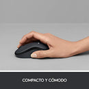LOGITECH M220 SILENT WIRELESS MOUSE 2.4 GHZ WITH USB RECEIVER 1000 DPI - BLACK - Like New