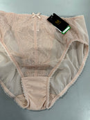 WACOAL WOMEN'S RETRO CHIC BRIEF PANTY - SIZE: WOMEN L - ROSE DUST - Brand New