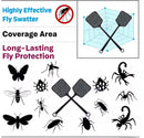 ULTRASONIC PEST REPELLENT 3 MODE SETTINGS AND PLUG-IN (6-PACK) - WHITE/BLACK - Like New