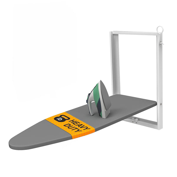 XABITAT NON-ELECTRIC STEEL WALL MOUNTED NO SWIVEL IRONING BOARD 36.2" X 12.2" - Like New