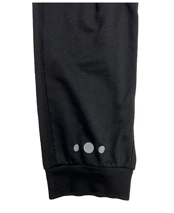 BLUE ICE MEN'S MOISTURE WICKING PERFORMANCE CLASSIC JOGGER SWEATPANTS -S - BLACK - Brand New