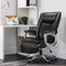 MCQ HOME OFFICE ERGONOMIC MANAGERIAL EXECUTIVE PU LEATHER DESK - BLACK - Like New