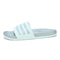 II0011 ADIDAS ADILETTE COMFORT SANDAL WOMEN Halo Mint/Magic Grey Metallic - 9 - Brand New