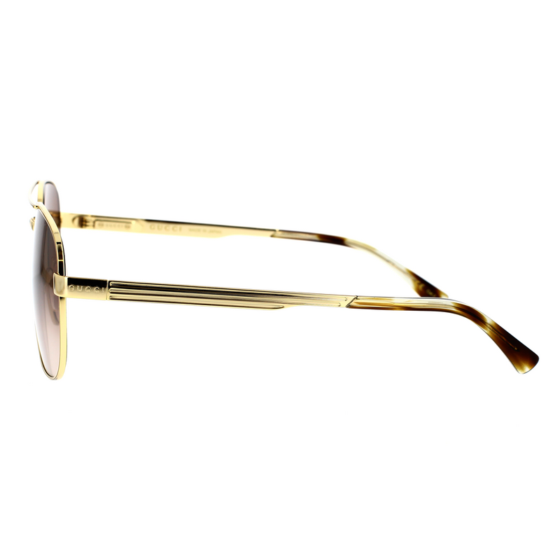 GUCCI Sunglasses GG1223S 003 - Gold Brown Like New