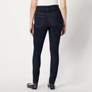 AMAZON BASICS WOMEN'S STRETCH DENIM MID-RISE PULL-ON SKINNY JEGGING - RINSE 12SH - Brand New