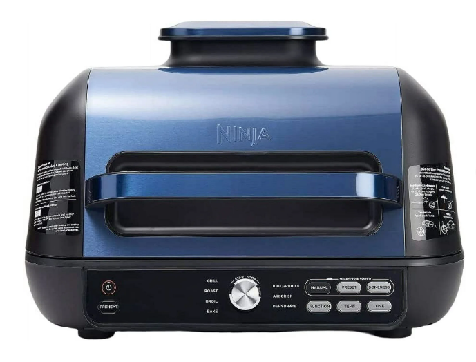 Ninja IG651 QNV Foodi Smart XL Pro 7-in-1 Indoor Grill/Griddle Combo - NAVY BLUE - Like New