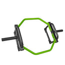 CAP BARBELL OLYMPIC TRAP BAR AND SHRUG BAR FOR DEADLIFTS - GREEN - Like New