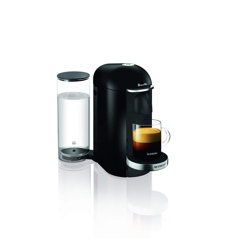 NESPRESSO VERTUO PLUS DELUXE COFFEE AND ESPRESSO MAKER BY BREVILLE - BLACK Like New