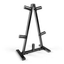 CAP BARBELL A FRAME OLYMPIC PLATE RACK DARK GRAY 15B5PUJO - Like New