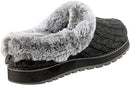 SKECHERS WOMEN'S BOBS KEEPSAKES ICE ANGEL SLIPPER SIZE WOMEN 11 CHARCOAL - Like New