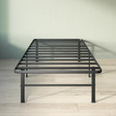 ZINUS RUMI 14" TWIN METAL BED FRAME, QUICK ASSEMBLY, ZU-FSSSB6ZC-14T - BLACK - Like New