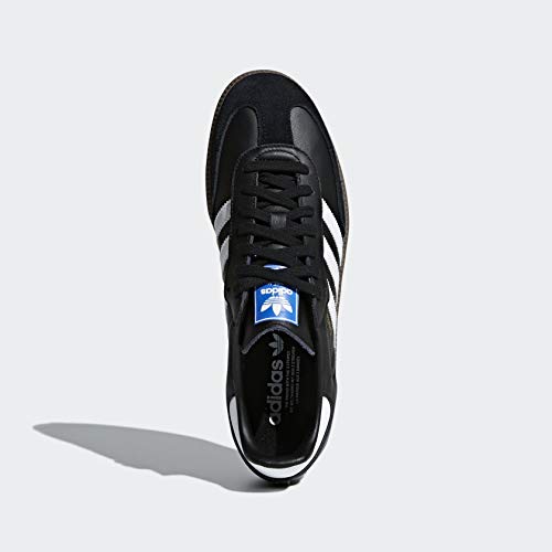 ADIDAS SAMBA OG MENS SHOES - SIZE: MEN 7 (AU/UK M6.5) (EU M40) - BLACK/WHITE - Like New