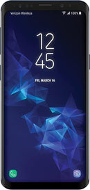 For Parts: SAMSUNG GALAXY S9 64GB VERIZON SM-G960U -PHYSICAL DAMAGE-CRACKED SCREEN/LCD