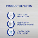 Lysol Power Toilet Bowl Cleaner 19207-9174 192oz (4X2X24oz) 10X Cleaning Power - Brand New