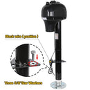 Weize Power Tongue Jack, 3500 Lb. Heavy Duty Electric Trailer Jack with Drop Leg - Like New