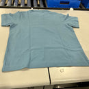 D & JONES WOMEN'S BRACELET LENGTH V-NECK TOP - SIZE: WOMEN M - SLATE BLUE - Brand New