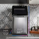GE PROFILE OPAL 1.0 NUGGET ICE MAKER COUNTERTOP PEBBLE ICE MAKER STAINLESS STEEL - Brand New