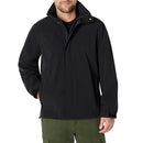AEMN71508M25 AMAZON ESSENTIALS MENS WATERPROOF PACKABLE RAIN JACKET M BLACK - Brand New
