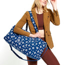 VERA BRADLEY INDIANAPOLIS COLTS LARGE TRAVEL DUFFEL BAG BANDANA BLUE  - BLUE - Brand New