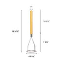 Thunder Group Potato Masher, 18" stainless steel construction B0037XIXLU - NEW - Brand New