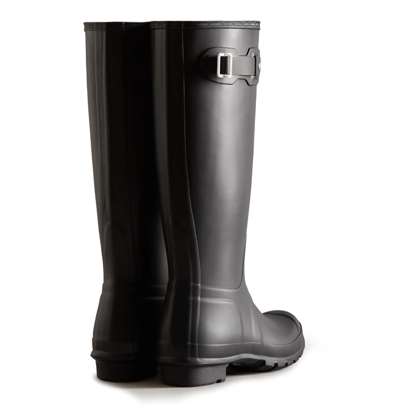 WFT1000RMA Hunter Women's Original Tall Rain Boot - Black - 9 - Like New