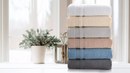 KATHY IRELAND ZERO TWIST COTTON PLUSH OVERSIZED BATH SHEET SET (2 PACK) - WHITE - Like New