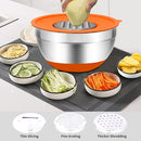 Mixing Bowls with Airtight Lids, 20PCS Stainless Steel Mixing Bowls Set - Like New
