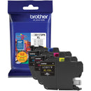 BROTHER LC30173PK INK CARTRIDGE - CYAN, MAGENTA, and YELLOW INKJET - BLUE - Like New