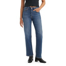 79078-0016 LEVI'S WOMEN'S RIBCAGE STRAIGHT FULL LENGTH JEANS 25 THE LAST STRAW - Like New
