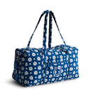 VERA BRADLEY INDIANAPOLIS COLTS LARGE TRAVEL DUFFEL BAG BANDANA BLUE  - BLUE - Brand New