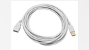 MONOPRICE 15 FEET USB 2.0 A MALE TO A FEMALE EXTENSION (108608) - WHITE - Like New