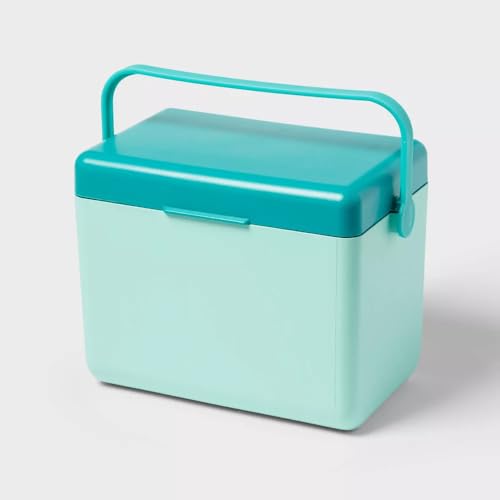SUN SQUAD HARD SIDED COOLER - 16CANS/11QT - SUN SQUAD™ - ASSORTED GREENS - Like New