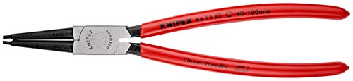 KNIPEX Internal Snap Ring Pliers-Forged Tips 4411J3 - RED/SILVER - Like New