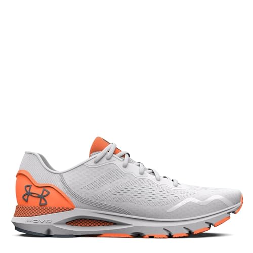 Under Armour Men's HOVR Sonic 6 Running Shoe White/Orange Size 10 New