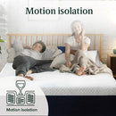 ZINUS 10 INCH KING COOLING COMFORT HYBRID MATTRESS MEDIUM FIRM 0 WHITE - Like New