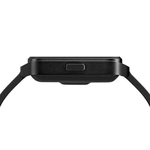 ICONNECT BY CLASSIC SQUARE SMARTWATCH HEART RATE TWO-WAY BLUETOOTH CALLING BLACK - Like New